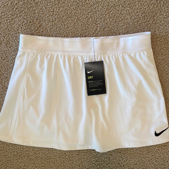 Nike Skirts Nwt Nike White Tennis Skirt Poshmark